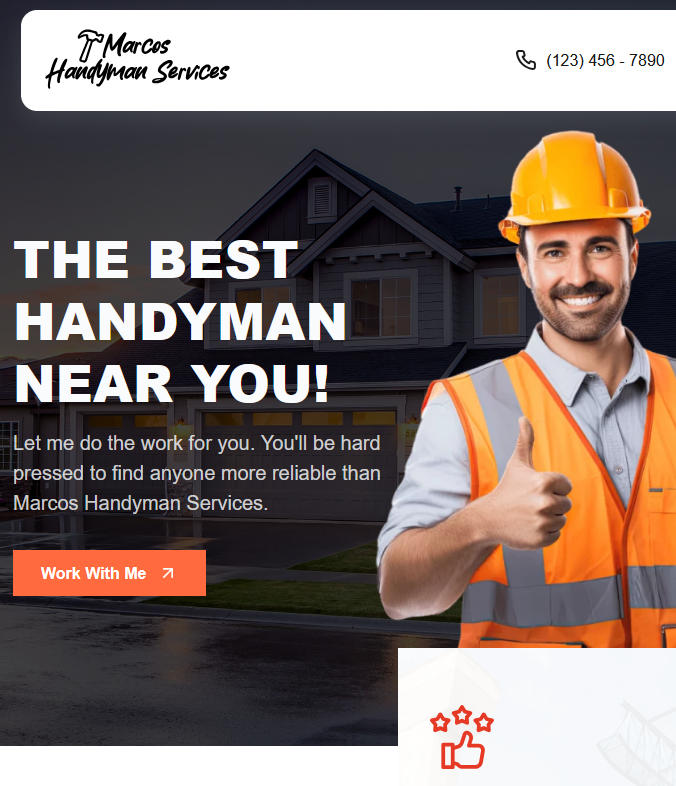 handyman example website